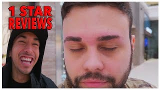 Getting Eyebrows Waxed At The WORST Reviewed Salon In My City Los Angeles [upl. by Scales693]