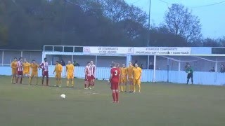 Bowers amp Pitsea 21 Hullbridge Sports Essex Senior League Thu28Apr2016 [upl. by Shulem]