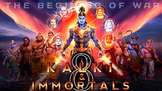 The Story of Avatar Kalki amp 8 Immortal  Ready For War Against Evil Kali Purush  AI 3d Animation [upl. by Frannie696]