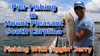 Pier Fishing in Mount Pleasant South Carolina [upl. by Lorelie]