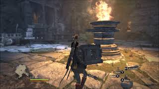 Dragons Dogma Dark Arisen  Glitching Through All 8 Doors in Duskmoon Tower [upl. by Viole]