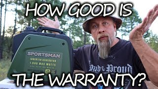 My SPORTSMAN 1000 Generator BLEW UP Under Warranty Company Response Is Shocking [upl. by Hewes556]