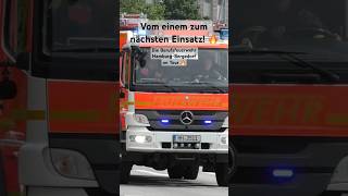 Mit Dauerpressluft über die Kreuzung zum Einsatz 🔥 einsatzfahrzeug einsatzfahrt hamburg viral [upl. by Alysoun654]