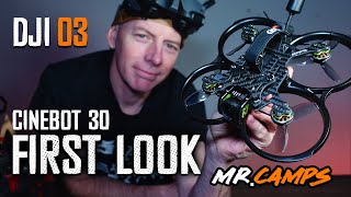 FIRST LOOK  GEPRC Cinebot30 HD O3 4K FPV Drone Review [upl. by Lathe]