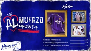 CAMISETA MORADA ALIANZA LIMA 2024SABBAG SANO Y CAMPEÓNAL VOLEY A LA 🇧🇷 ALmuerzo ALiancista 03 [upl. by Aldos949]