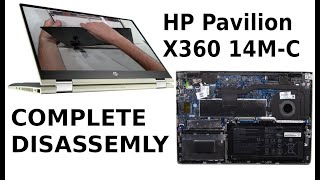 HP Pavilion X360 14M CD0003DX Take Apart Complete Disassembly How to Disassemble [upl. by Jillene]