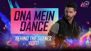 Free Fire Holi Music Video DNA Mein Dance Behind The Scenes  Hrithik Roshan  Vishal amp Shekhar [upl. by Anait75]