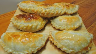 EMPANADAS de POLLO al HORNO🍗🍗 RECETA SUPER FACIL😃La Rusa Cocina [upl. by Nauqet581]