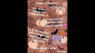 Tippek 1 Osztályra 🥰🦔 [upl. by Ayotl]