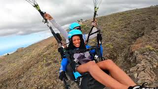 Paragliding Tenerife this was fun flying like a bird 🤩 [upl. by Adnilym]