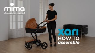 mima  xari  How to assemble the mima xari stroller [upl. by Adnole932]