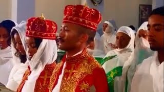 Ethiopian Orthodox Tewahedo Wedding Yihen Laderege Haleluya Belu ይህን ላደረገ ሃሌሉያ በሉ [upl. by Rosaleen]