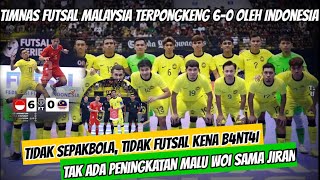 Komentar Fans Malaysia Setelah Timnas Futsal Malaysia Kena B3l4s4h Oleh Timnas Futsal Indonesia 60 [upl. by Roybn]