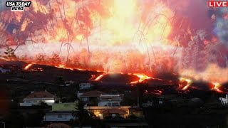 Horrifying Live Footage Supervolcano Explosion beneath Yellowstone ParkThreatening Millions Lives [upl. by Nava95]