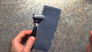 How To quotSharpenquot and reuse An Old Razor Blade Method [upl. by Darrelle]