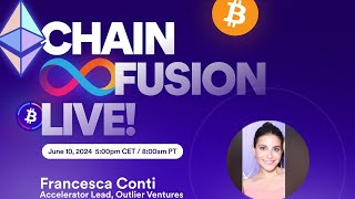 Outlier Ventures Bitcoin Thesis  Chain Fusion Live [upl. by Llednil]