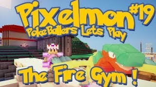 Pixelmon Server Minecraft Pokemon Mod Pokeballers Lets Play Ep 19  The Fire Gym [upl. by Eytteb]