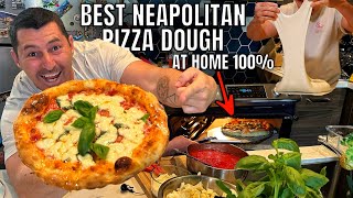 Best Neapolitan Pizza Dough At Home 100  Full Process Vito Iacopelli [upl. by Mosira]