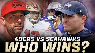 PREDICTION 49ers vs Seahawks — Purdy CMC Bosa go for full ownership of Seattle [upl. by Michell]