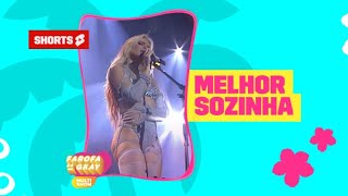 LUÍSA SONZA canta MELHOR SOZINHA na Farofa da Gkay  Farofa da Gkay No Multishow  Shorts [upl. by Baalbeer]