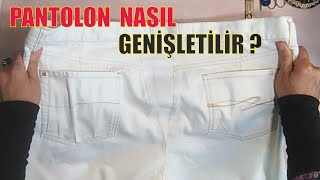 Kolay Kot Pantolon Genişletme Nasıl Yapılır [upl. by Paza895]