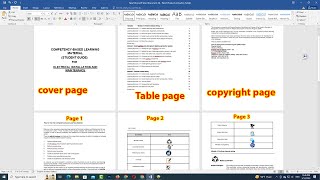 How to start page numbering from a specific page in word [upl. by Alistair377]