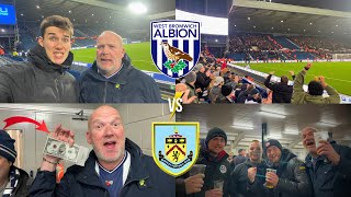 WBA VS BURNLEY VLOG FRUSTRATION STARTS TO MOUNT AS THE BAGGIES DRAW AGAIN [upl. by Drareg]