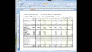 BWA Vorjahresvergleich mit Excel 1 [upl. by Auguste41]