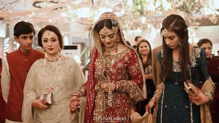 Fatima amp Bilal  Peer vi tu  Pakistani Wedding highlights  Karachi Barat [upl. by Nirrej792]