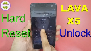 LAVA X5 Hard Reset With Pattern Unlock [upl. by Inesita]