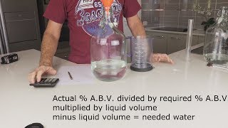 How to Dilute Your Alcohol [upl. by Ringo]