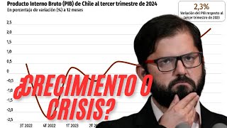 ¡El Gobierno de Boric se aferra al crecimiento del PIB mientras la inversión se desploma 🚨 [upl. by Ackler92]