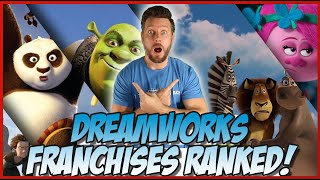 All 5 Dreamworks Animation Franchises Ranked [upl. by Richelle]