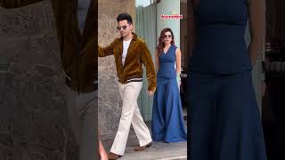 Samantha Prabhu asks the paps where she should stand with Varun Dhawan to pose [upl. by Siberson]