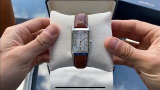 Unboxing JaegerLeCoultre Reverso Classique 250886 [upl. by Aipmylo]