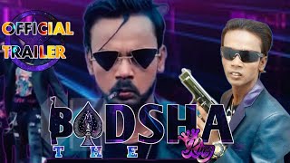 BADSHA THE KING  Official Trailer  Hero Alom  Riya moni  Evan Mallik  2024 [upl. by Ayetal467]