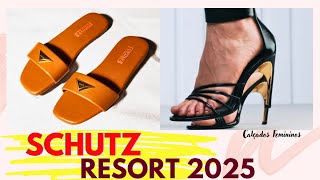 SCHUTZ RESORT 2025 NOVA COLEÇÃO TENDÊNCIA SANDÁLIAS SAPATOS E BOLSAS ESTILO VERÃO FASHIONISTA [upl. by Boniface]