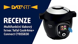 Multifunkční tlakový hrnec Tefal Cook4me Connect CY855830  recenze [upl. by Darice55]