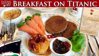 First Class Breakfast on the RMS Titanic [upl. by Evette]