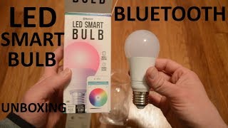 Unboxing Gems Bluetooth LED Smart Bulb [upl. by Nosinned288]