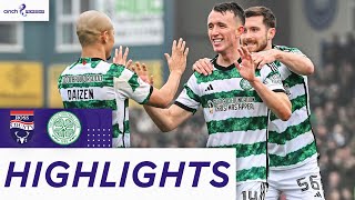 Ross County 03 Celtic  Early Red Card Assists In Hoops Victory  cinch Premiership [upl. by Olegnad]