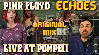 Pink Floyd Live at Pompeii Echoes REACTION Parts 1 amp 2 original mix Couples firsttime reaction [upl. by Harry132]