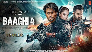 Baaghi 4  Official Trailer  Tiger Shroff  Kiara Advani  JR NTR  Sajid Nadiadwala  Ahmed Khan [upl. by Ernesta286]