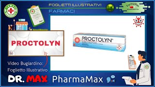 ❓ Cosè il 💊 Farmaco PROCTOLYN 🗺️ Foglietto Illustrativo Bugiardino 👔 ᗪᖇ ᗰᗩ᙭ [upl. by Yesima]