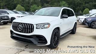 2025 AMG GLS 63 SUV Walk Around 🚗 Sophisticated Moonlight White Large Luxury SUV gls63 mercedes [upl. by Neral]