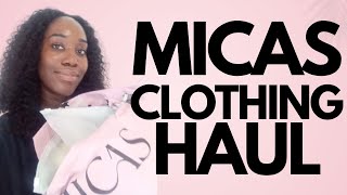 My First MICAS Clothing Haul🍂🍂 [upl. by Hgielime]