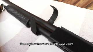 Sentry Strap for Staging Tactical Sling Adapter Wrap with Velcro for Rifles Deploys When Pulled [upl. by Dorsey]