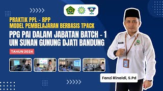 PPG  PAI  PPL 4  Model Pembelajaran Berbasis TPACK [upl. by Sarchet]