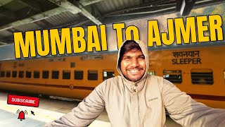 Journey to Ajmer Sharif Dargah by Bandra Ajmer SF Express  Second Class Experience  SAVLOGS [upl. by Clovah351]