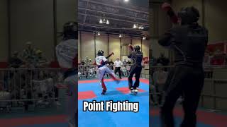 Point Fighting  You be the judge  What’s your call from this angle karate martialarts [upl. by Migeon]